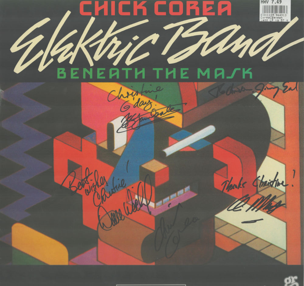 Lot 669: Chick Corea Elektric Band multi signed Beneath the...