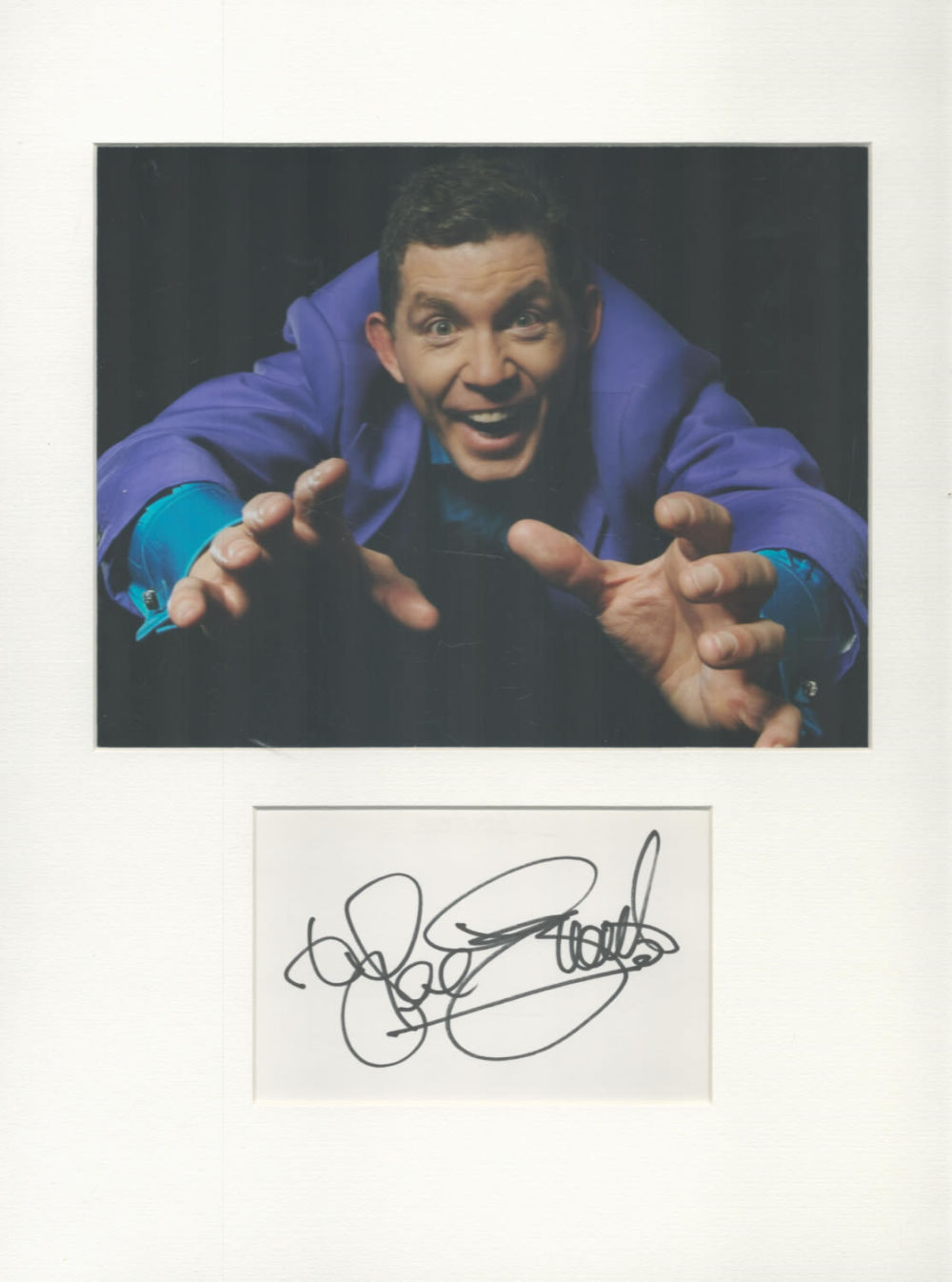 Lot 693: Lee Evans 16x12 overall mounted signature piece includes...