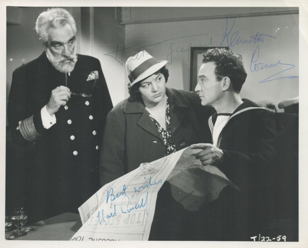 Lot 744: Watch Your Stern (1960) multi signed 10x8 inch...