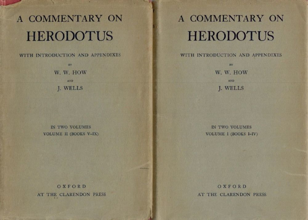 Lot 95: A Commentary on Herodotus vols 1 and 2...