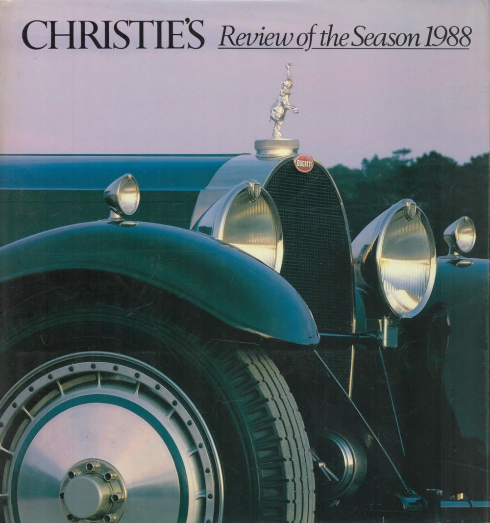 Lot 119: Christie's Review of the Season 1988 First Edition...