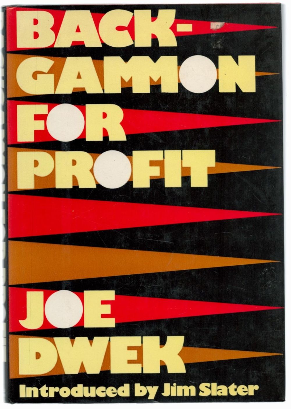 Lot 167: BackGammon For Profit by Joe Dwek. First Edition,...