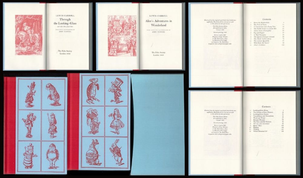 Lot 242: Boxset Through the Looking Glass and Alice`s Adventures...