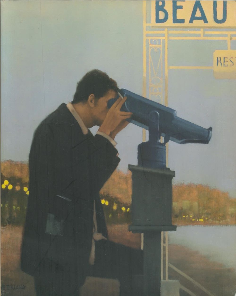 Lot 244: Jack Vettriano. Affairs of The Heart. Portland Gallery,...