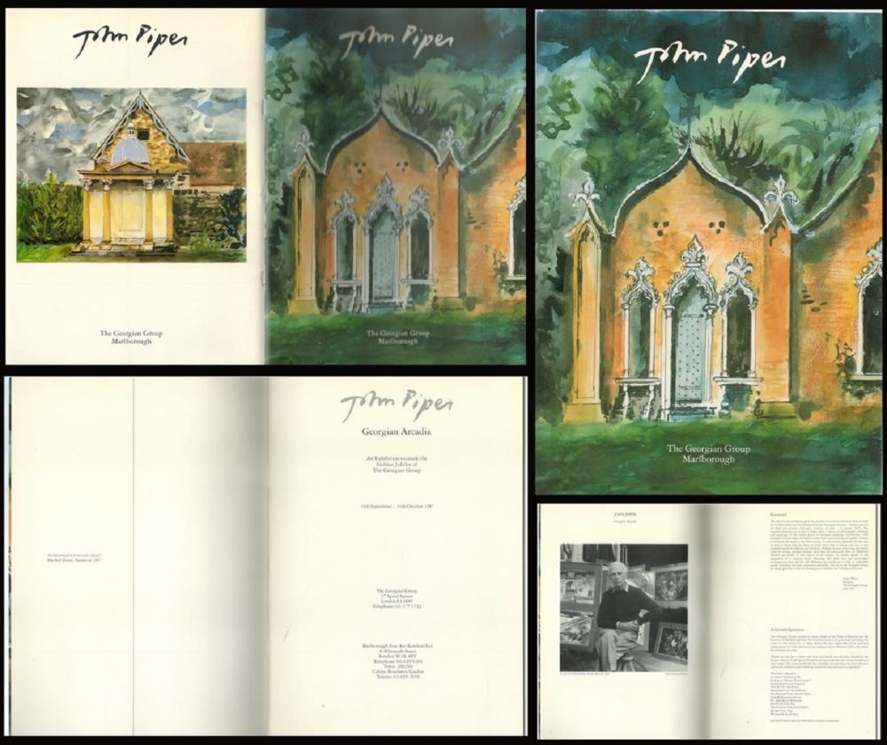 Lot 251: John Piper Georgian Arcadia an Exhibition to mark...