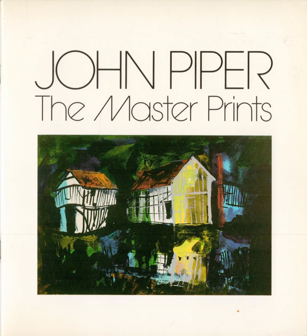 Lot 254: John Piper The Master Prits Published by CCA...