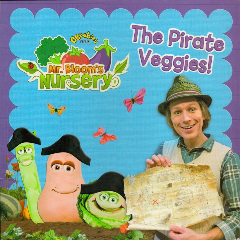 Lot 335: CBeebies Mr. Bloom`s Nursery The Pirate Veggies! Polished...