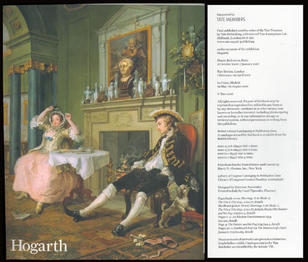 Lot 388: Hogarth By Mark Halett and Christine Riding. Published...