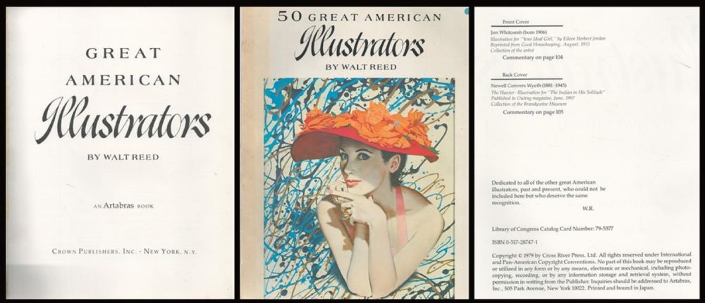 Lot 436: 50 Great American Illustrators By Walt Reed. Published...