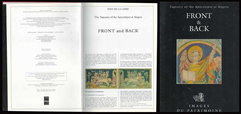 Lot 452: Tapestry of the Apocalypse at Angers Front and...