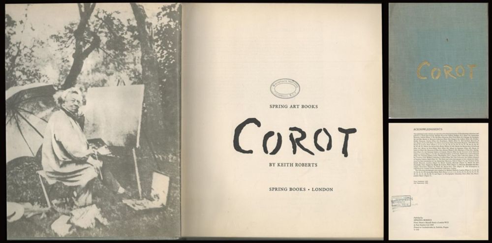 Lot 453: Corot By Keith Roberts. First Edition Second Printing....
