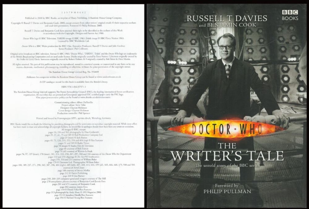Lot 463: Doctor Who The Writer`s Tale The untold story...