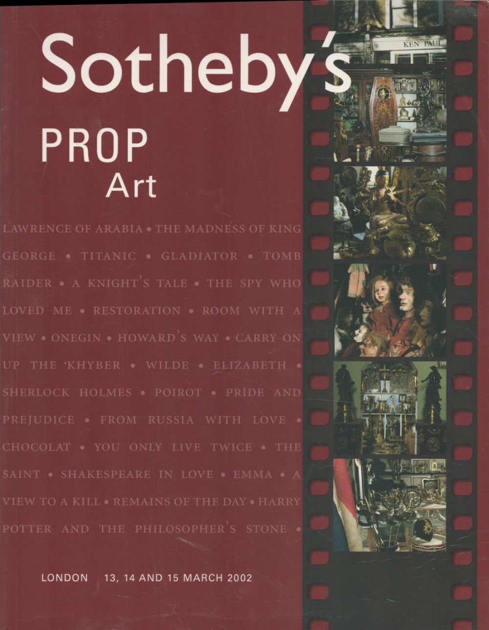 Lot 476: Sotheby's 2002 Prop Art The Ken Paul Collection...