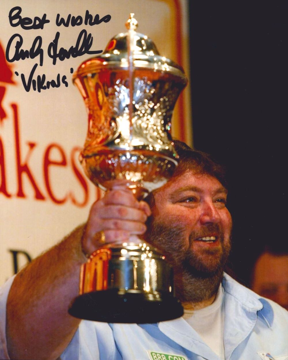 Lot 249: Darts Andy Fordham signed 10x8 colour photo. Andrew...