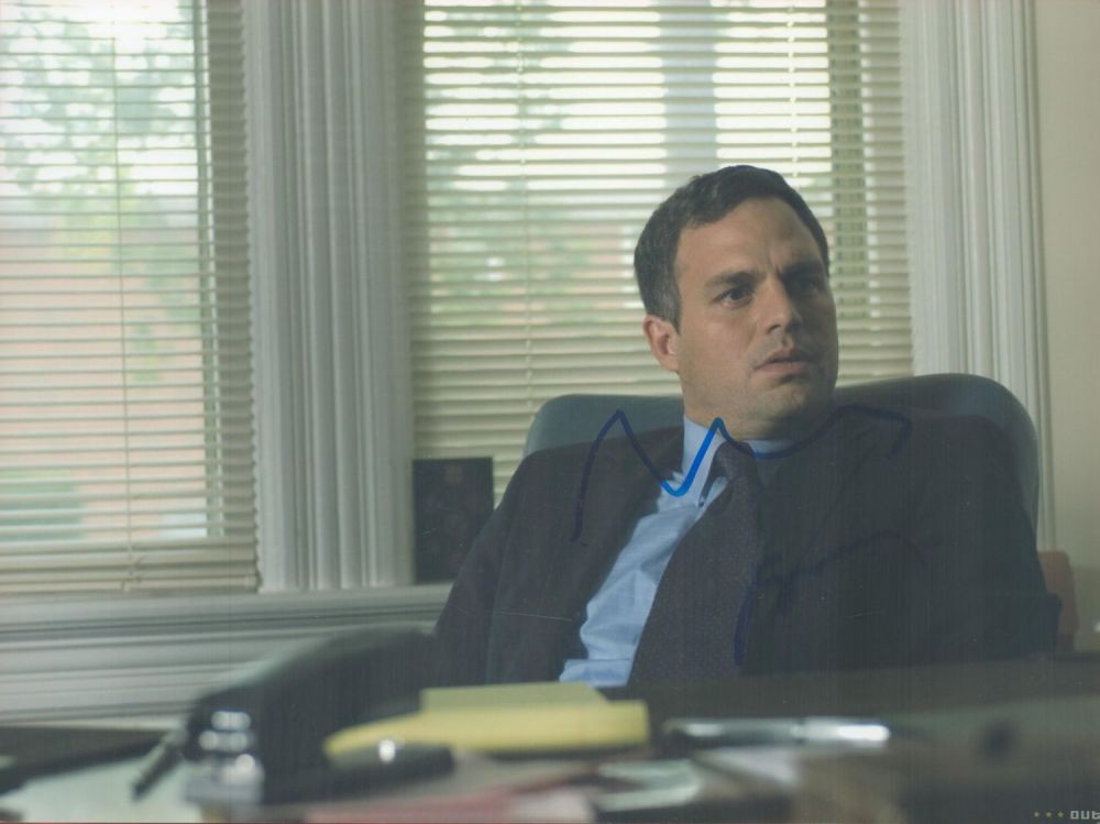 Lot 262: Mark Ruffalo signed 12x8 colour photo. American actor...
