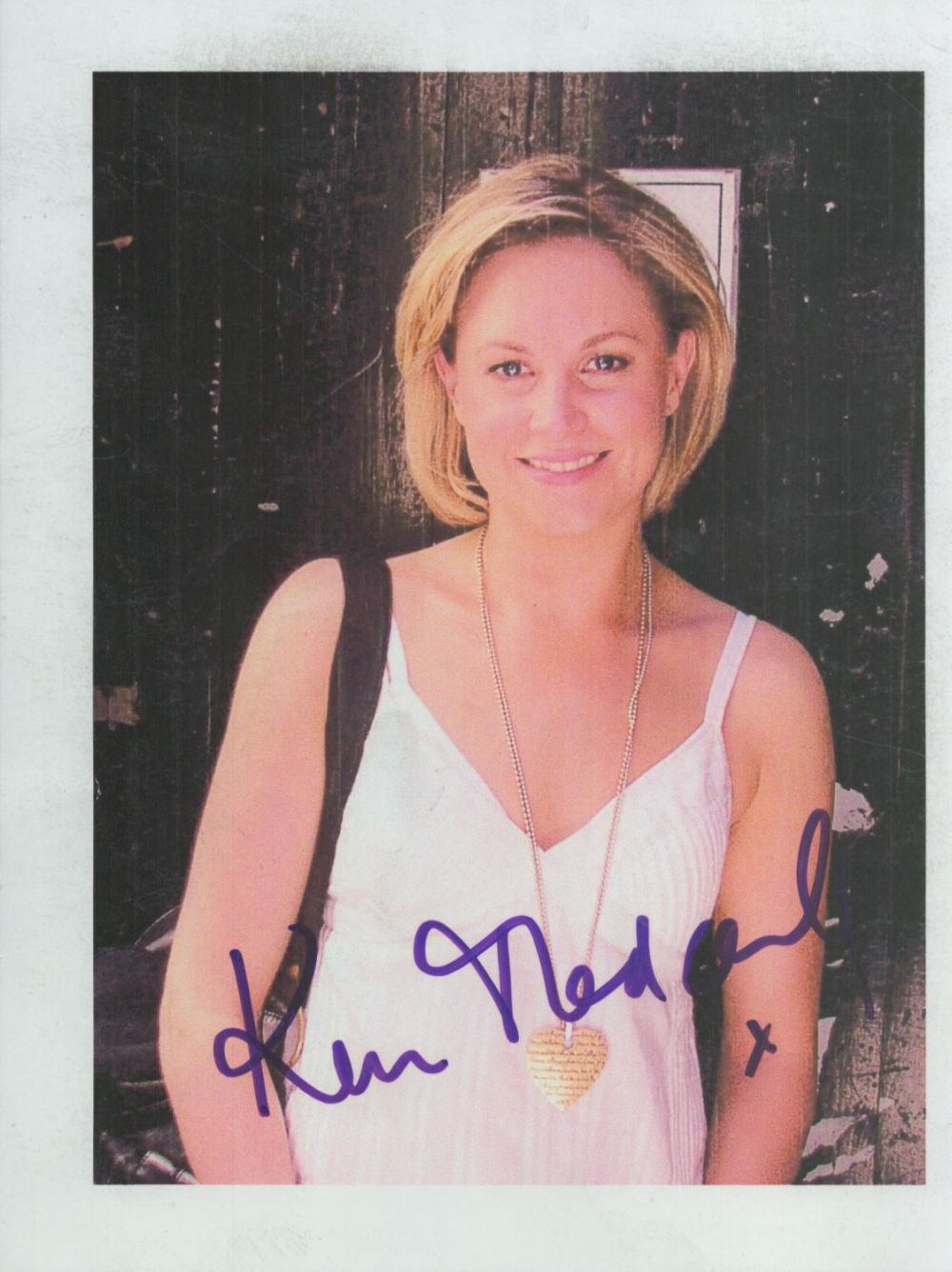 Lot 480: Kim Metcalf signed 7x5 colour photo. Kim Medcalf...
