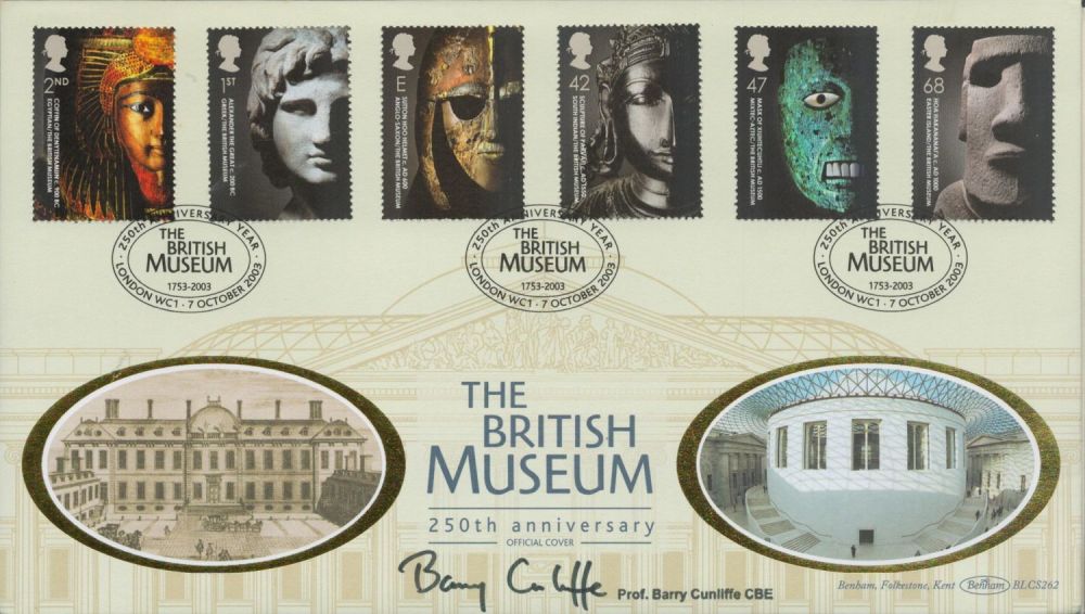 Lot 575: Prof Barry Cunliffe CBE signed The British Museum...
