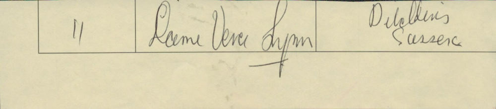 Lot 603: Dame Vera Lynn signed 7x2 page cutting. Dame...