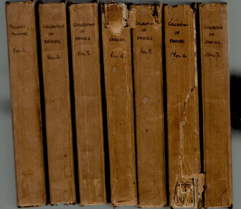 Lot 659: Books. Vintage Collection of Farces Volumes 1 to...