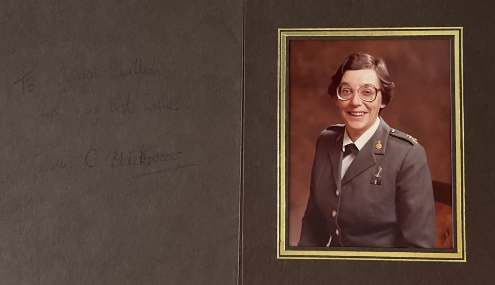 Lot 747: Commander Jean Blackwood first female commander of the...
