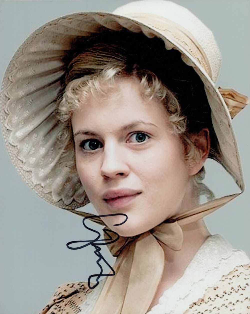 Lot 54: Georgia King signed 10x8 inch colour photo. Good...