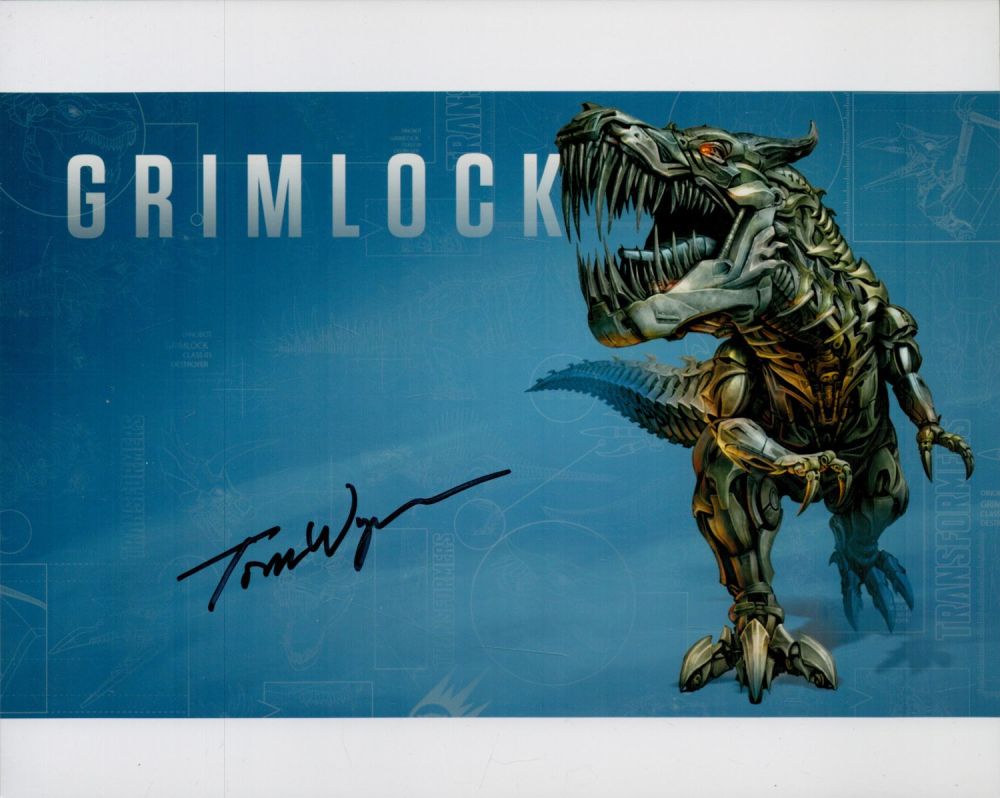Lot 116: Tom Wyner signed 10x8 inch colour photo. Good...