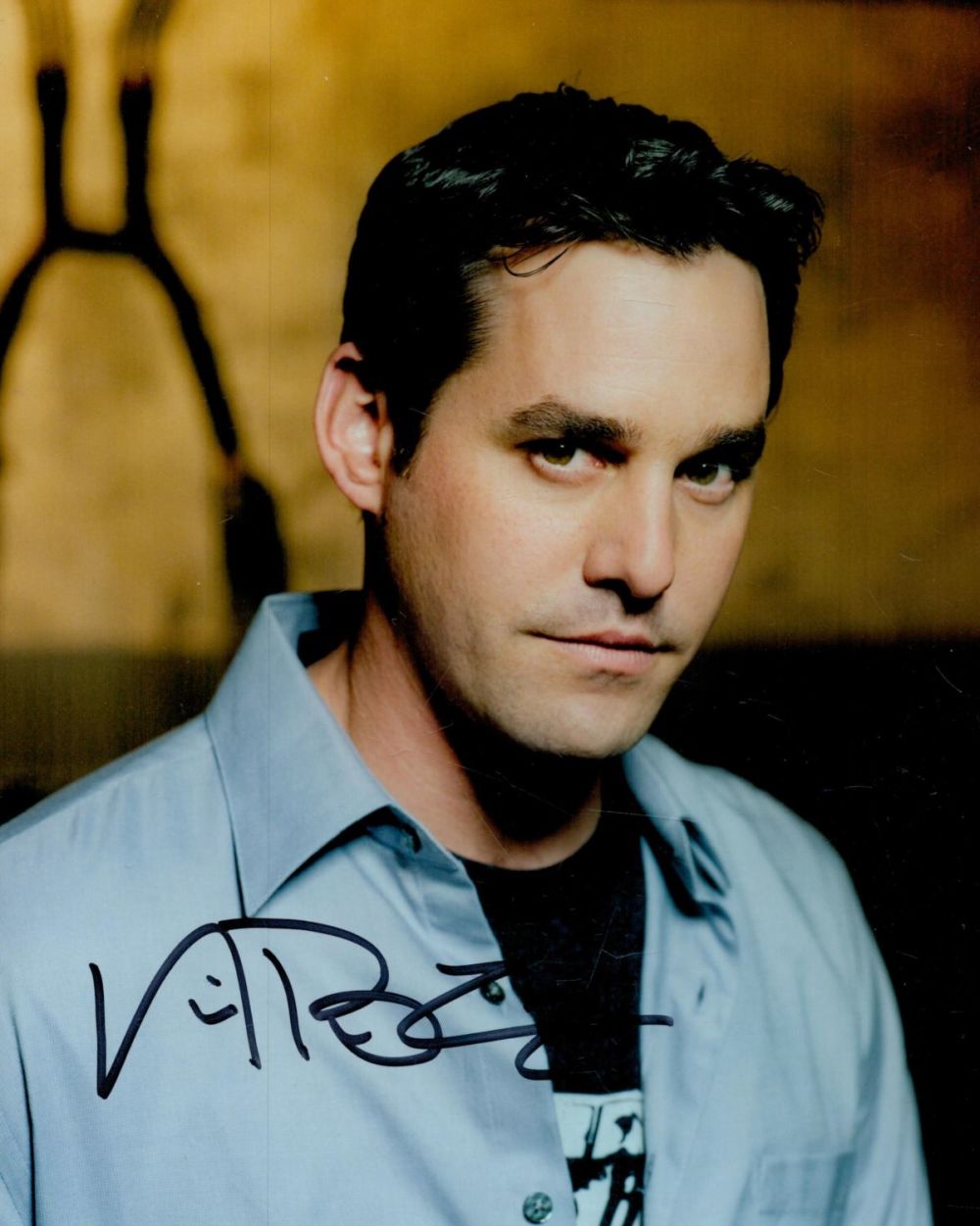Lot 121: Nicholas Brendon signed 10x8 inch colour photo. Good...