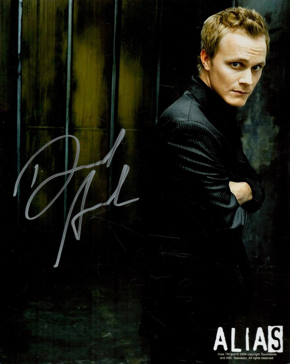 Lot 126: David Anders signed 10x8 inch Alias colour promo...