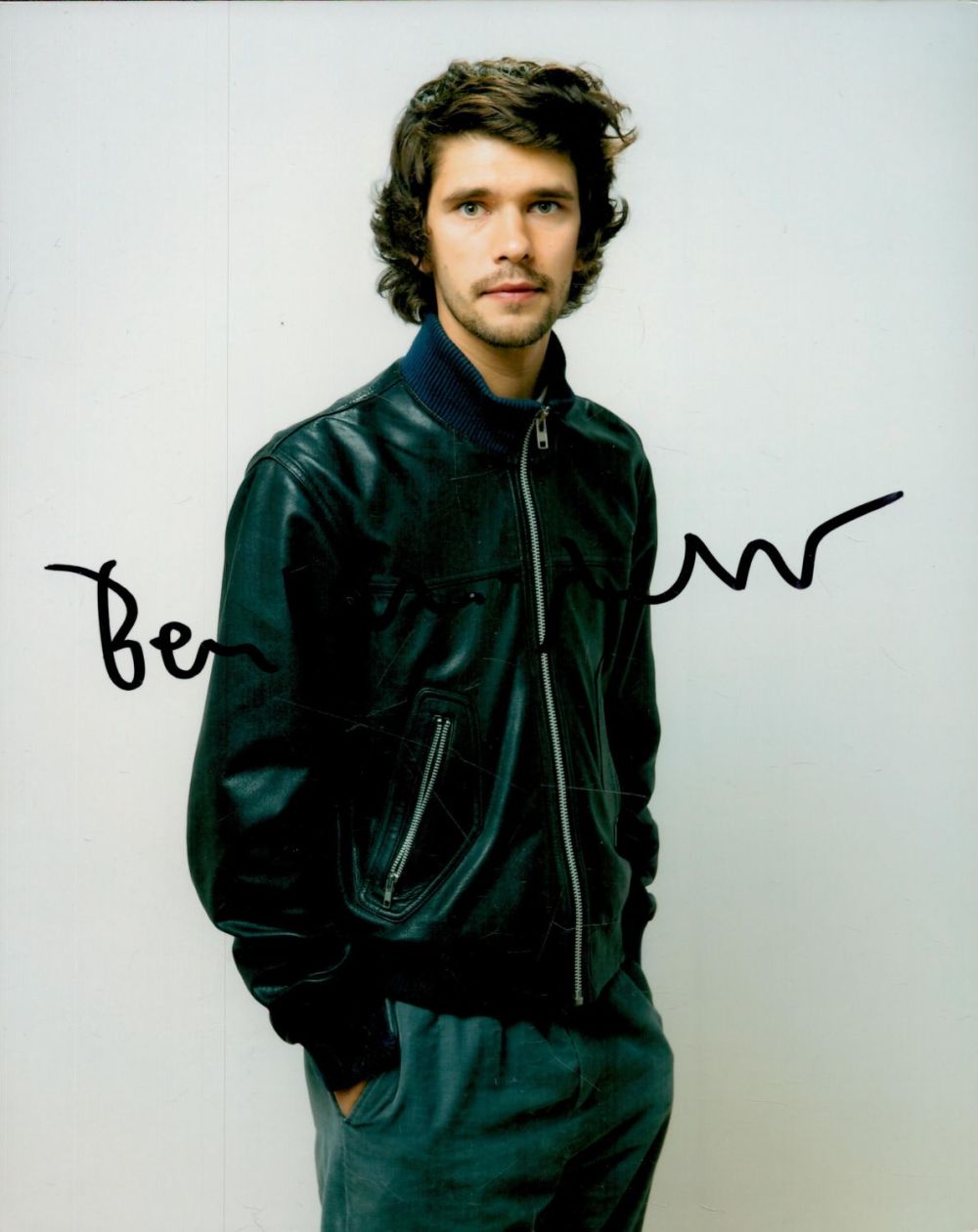 Lot 132: Ben Whishaw signed 10x8 inch colour photo. Good...