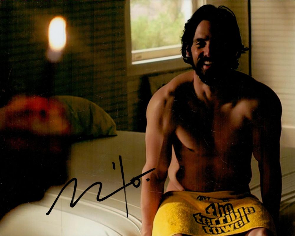 Lot 138: Milo Ventimiglia signed 10x8 inch colour photo. Good...