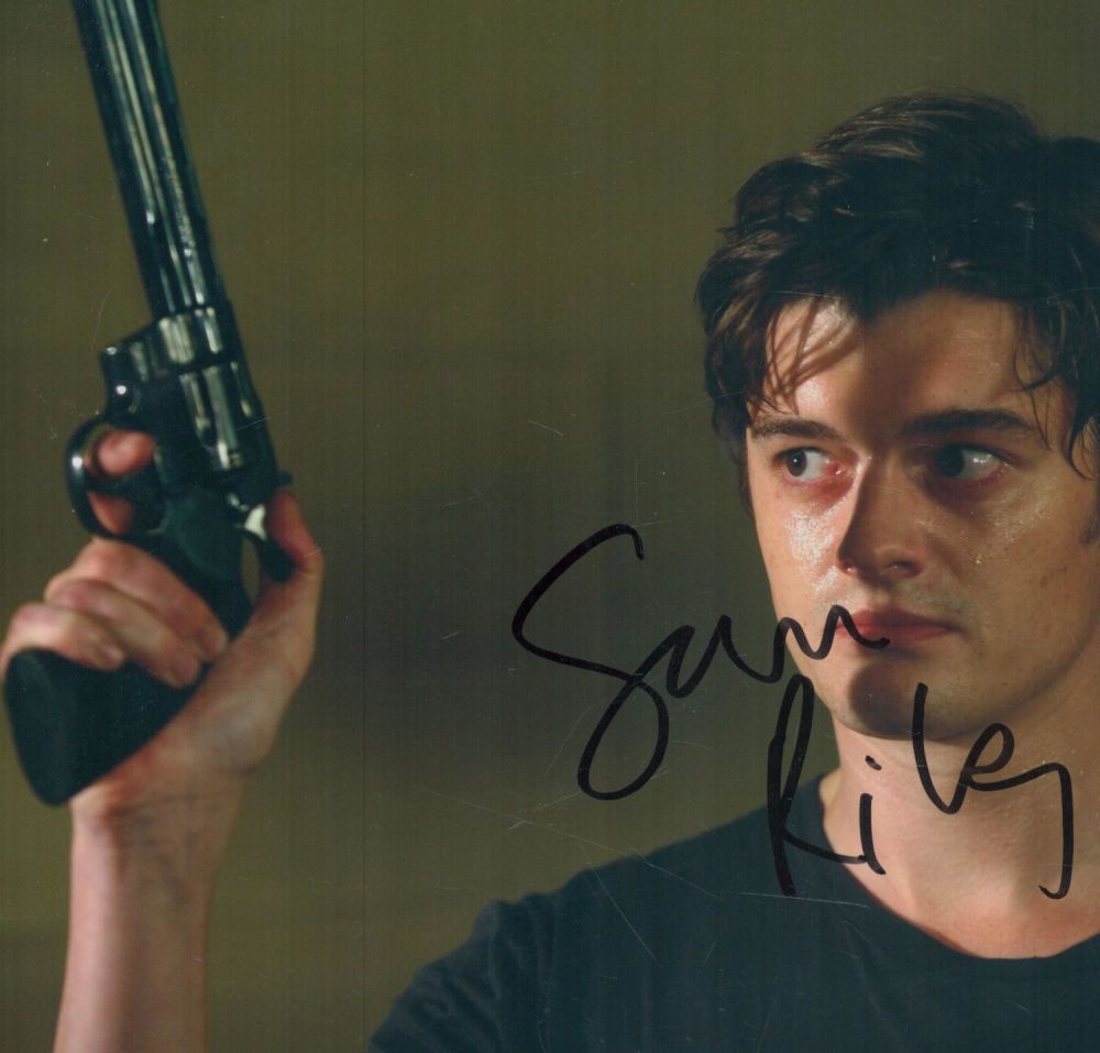 Lot 154: Sam Riley signed 10x8 inch colour photo. Good...