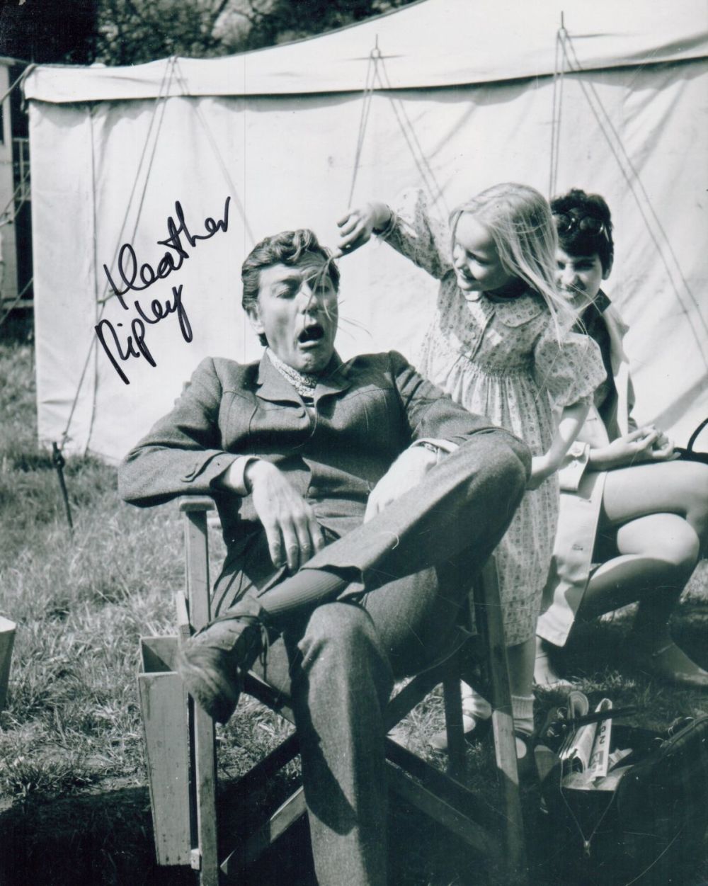 Lot 155: Heather Ripley signed 10x8 inch Chitty Chitty Bang...