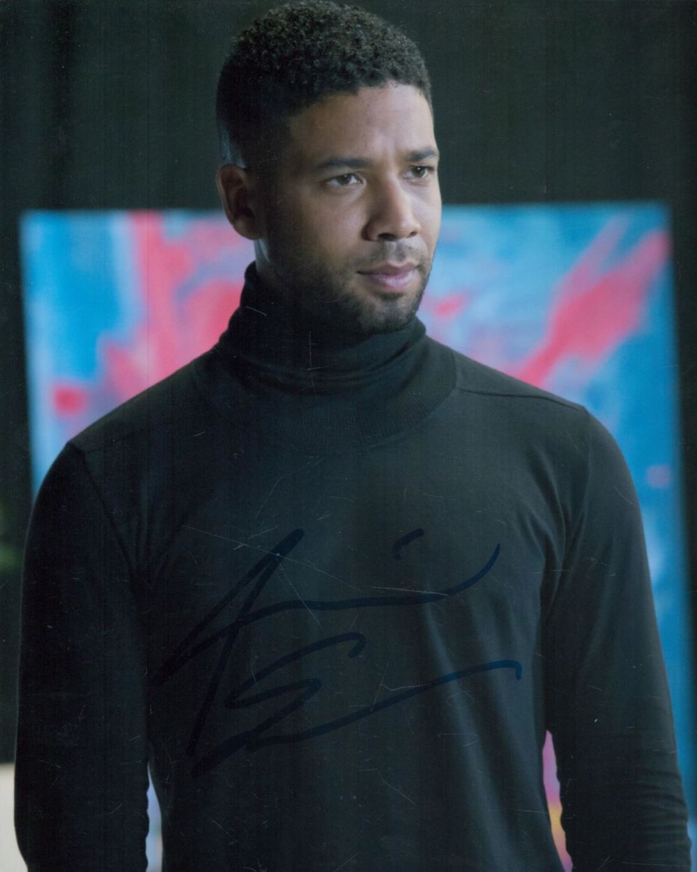 Lot 167: Jussie Smollett signed 10x8 inch colour photo. Good...
