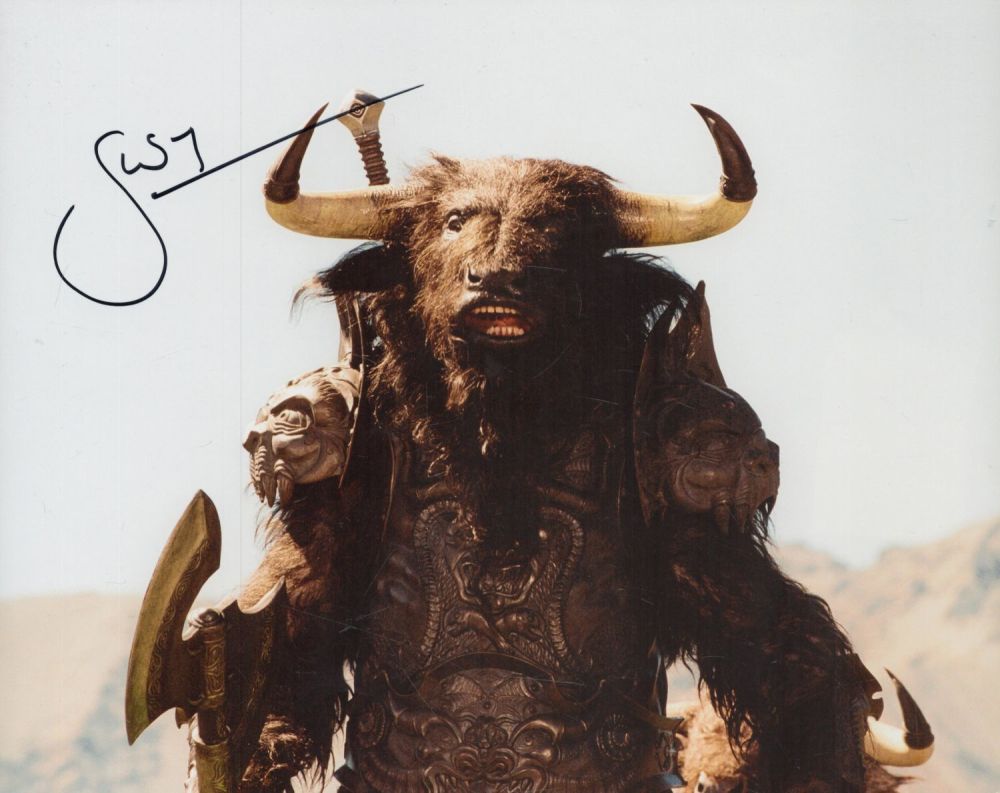 Lot 176: Shane Rangi signed 10x8 inch Narnia colour photo....