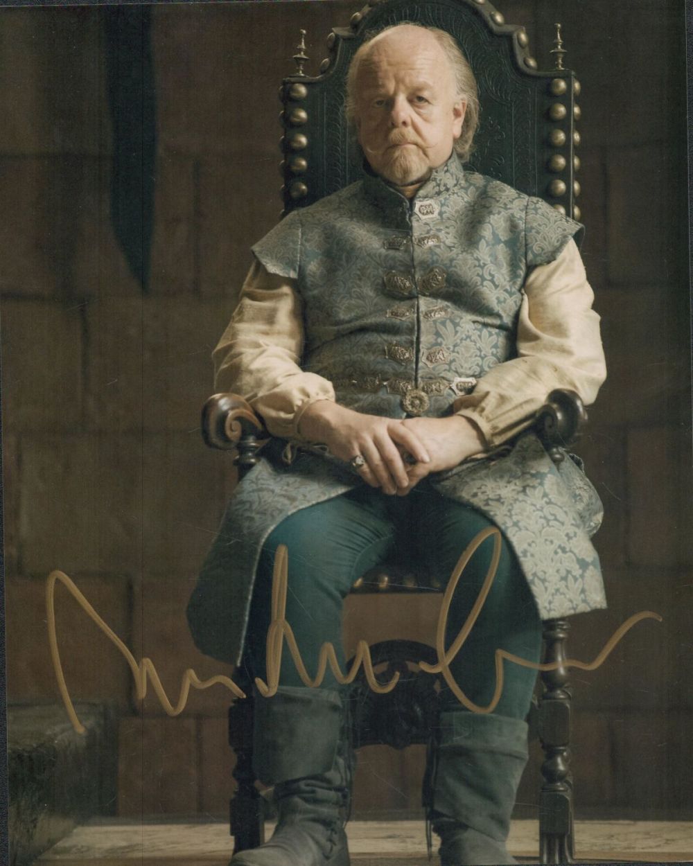 Lot 202: Roger Ashton-Griffiths signed 10x8 inch Game of Thrones...