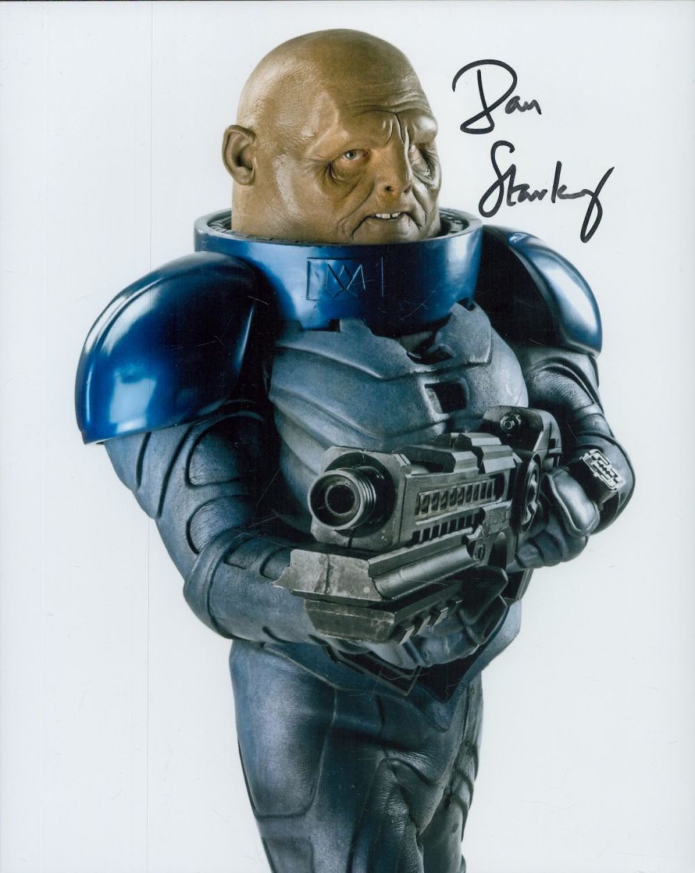 Lot 233: Dan Starkey signed 10x8 inch Dr Who colour...