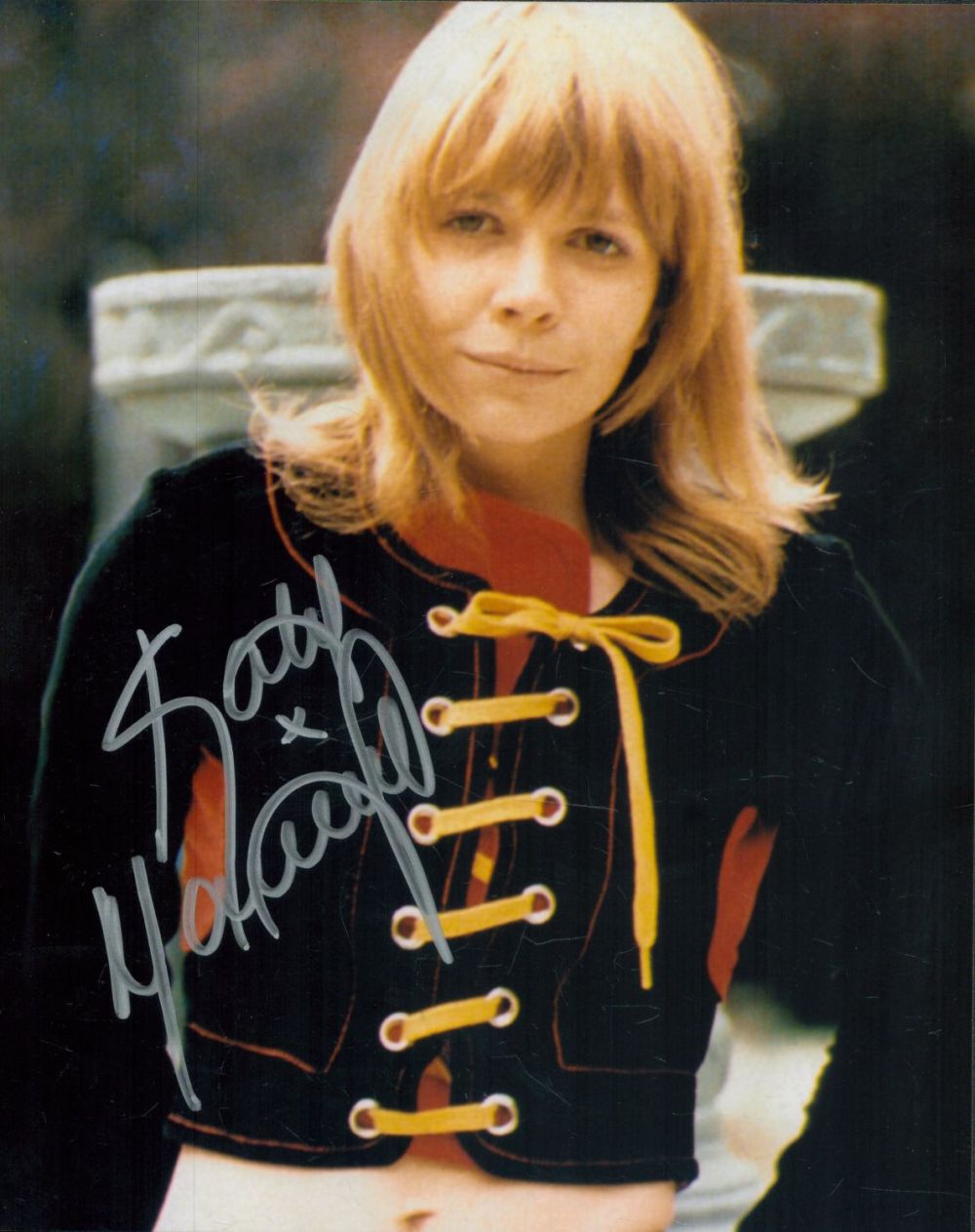 Lot 235: Katy Manning signed 10x8 inch Dr Who colour...