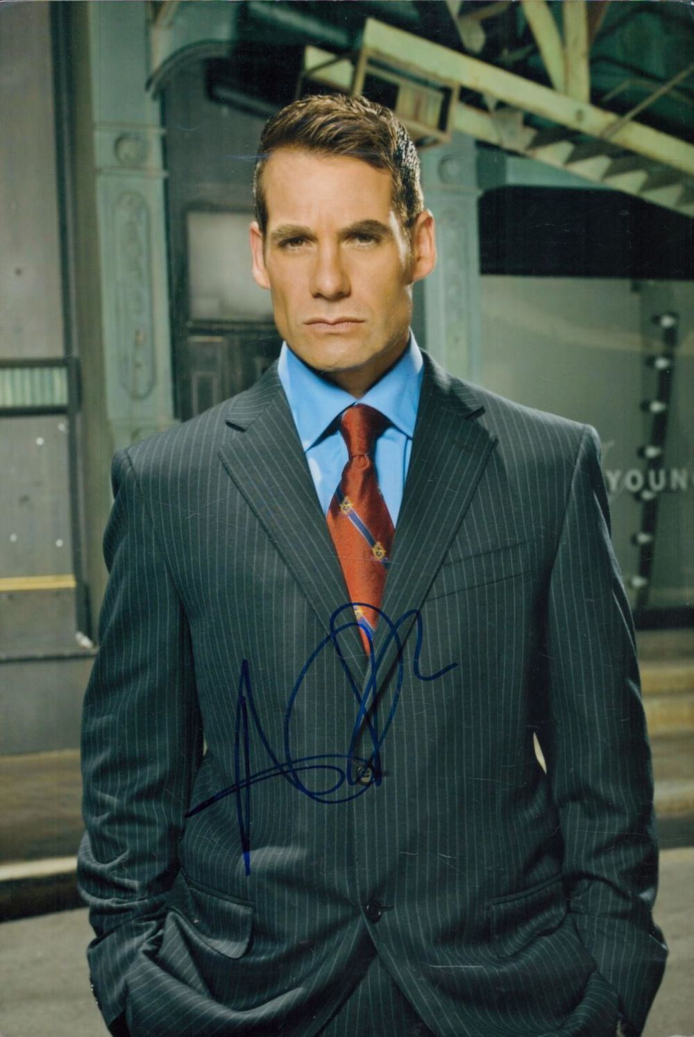 Lot 239: Adrian Pasdar signed 12x8 inch Heroes colour photo....