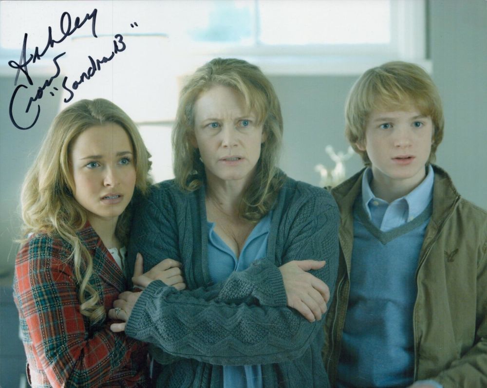 Lot 241: Ashley Crow signed 10x8 inch Heroes colour photo....