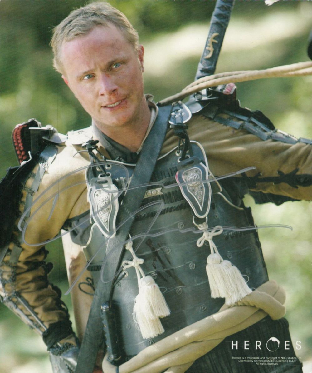 Lot 245: David Anders signed 10x8 inch Heroes colour photo....