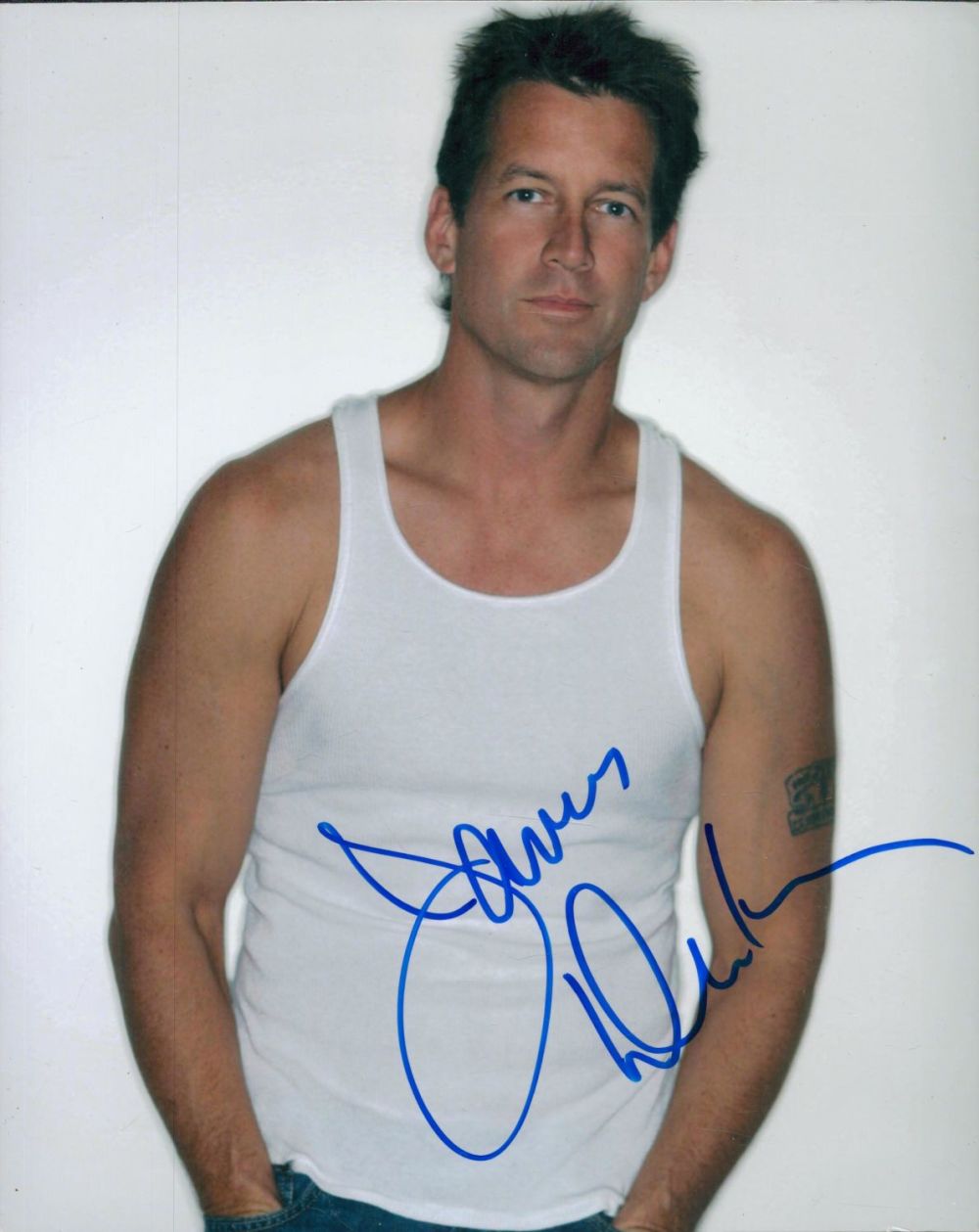Lot 267: James Denton signed 10x8 inch colour photo. Good...