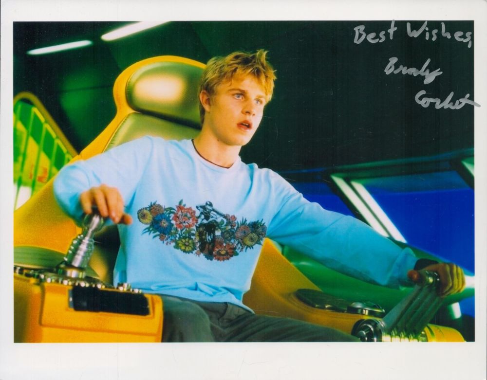 Lot 274: Brady Corbet signed 10x8 inch colour photo. Good...