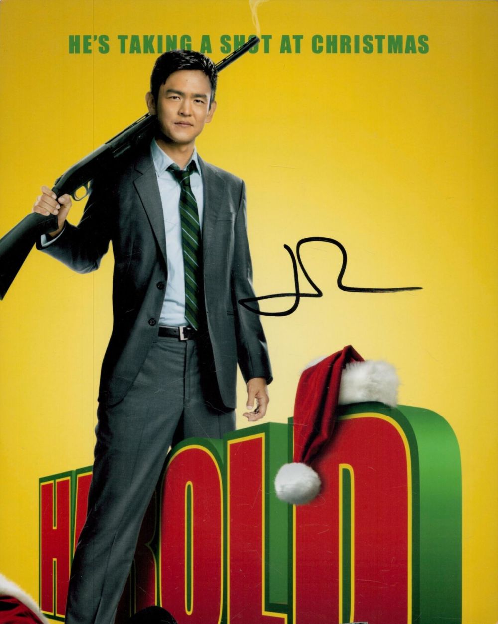 Lot 292: John Cho signed 10x8 inch colour photo. Good...