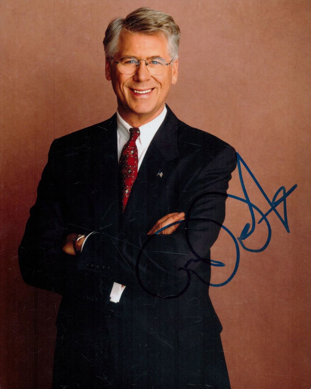 Lot 310: Barry Bostwick signed 10x8 inch colour photo. Good...