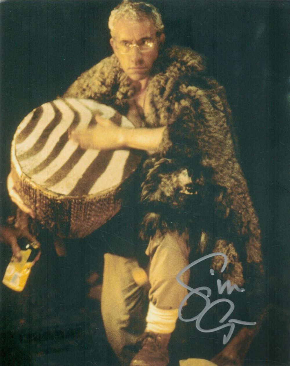 Lot 322: Simon Callow signed 10x8 inch colour photo. Good...