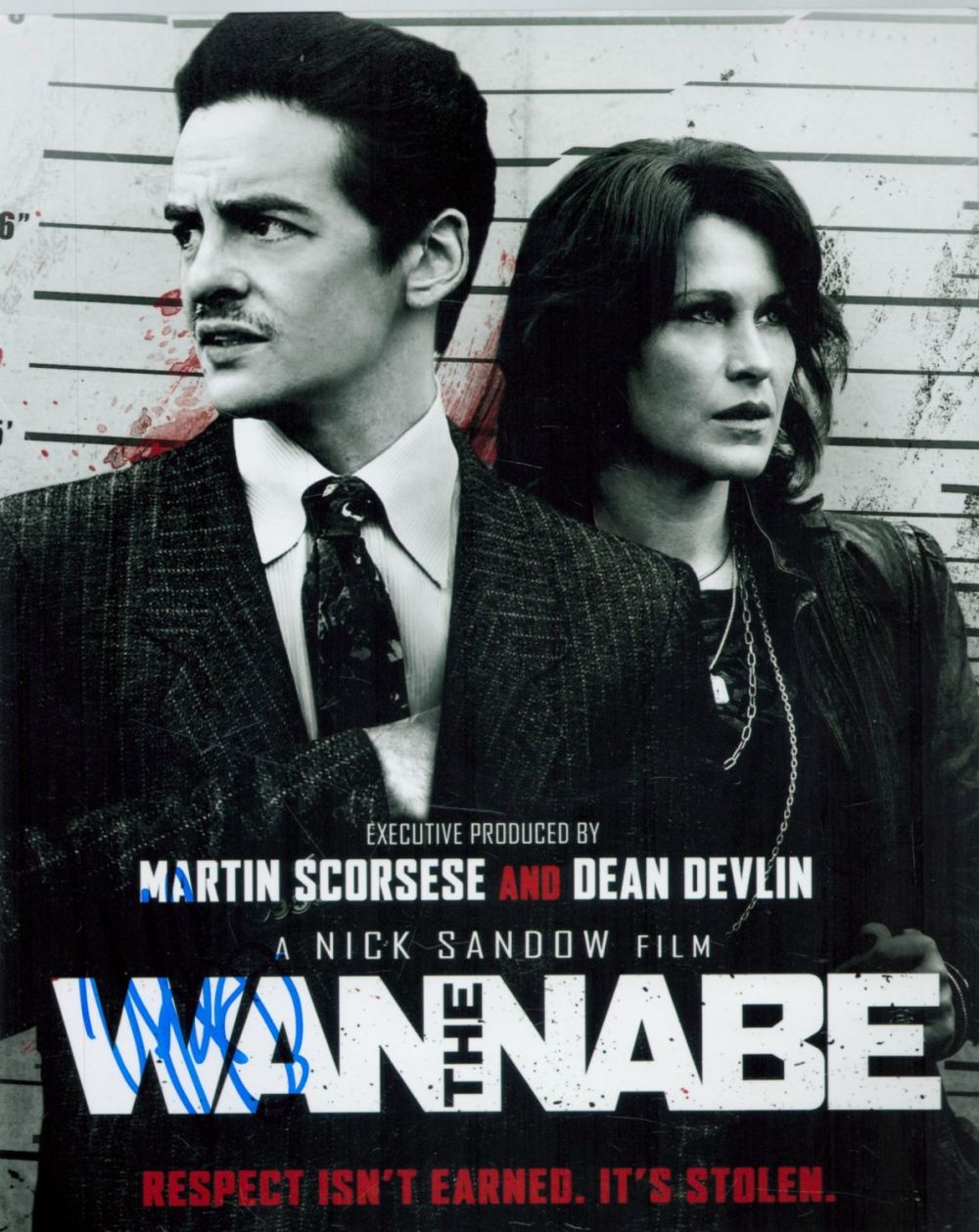 Lot 335: Vincent Piazza signed 10x8 inch colour photo. Good...