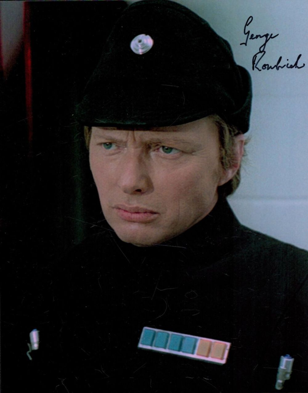 Lot 353: George Roubicek signed 10x8 inch Star Wars colour...