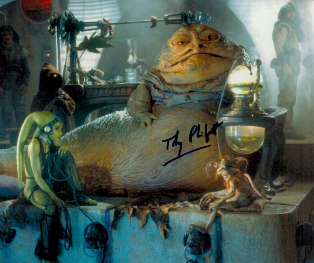 Lot 355: Toby Philpott signed 10x8 inch Star Wars colour...