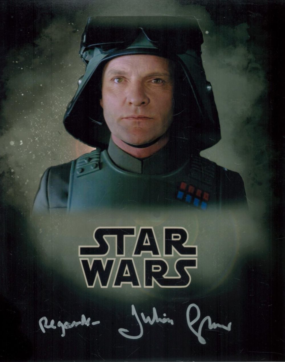 Lot 110: Star Wars Julian Glover as General Veers signed...
