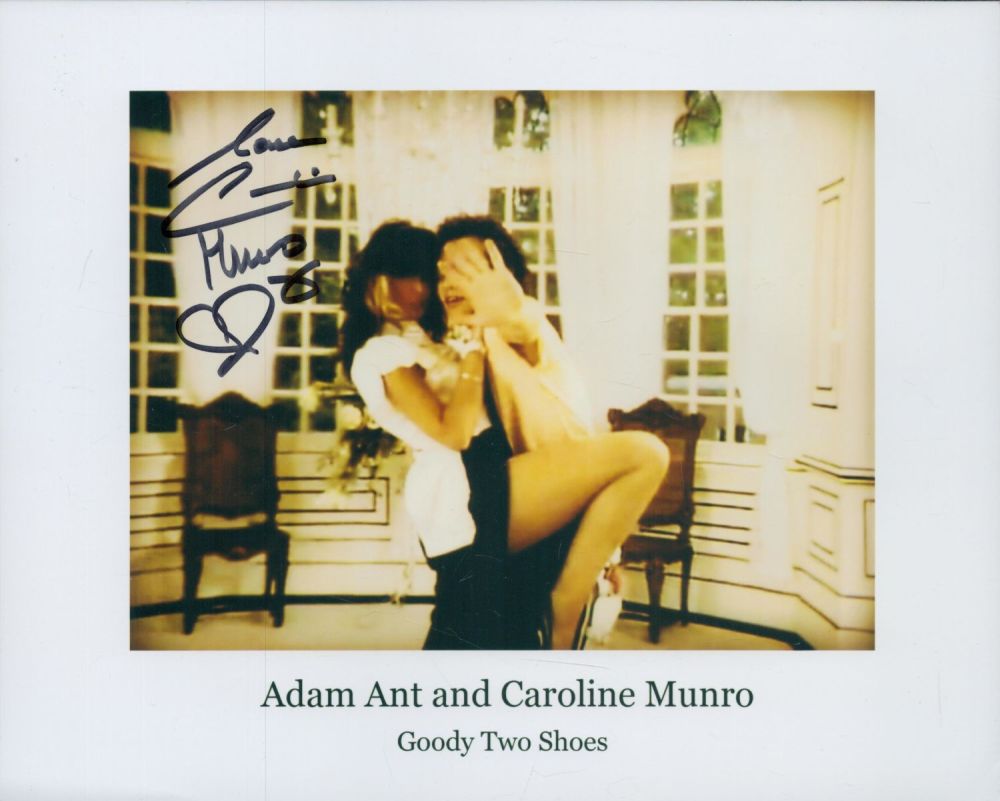 Lot 153: Adam Ant Goody Two shoes 10 x 8...